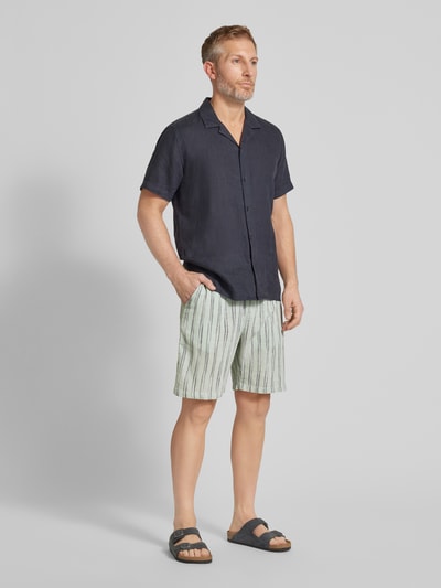 s.Oliver RED LABEL Regular Fit Shorts mit Tunnelzug Offwhite 1