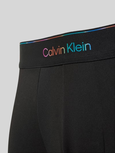 Calvin Klein Underwear Trunks mit elastischem Logo-Bund Black 2