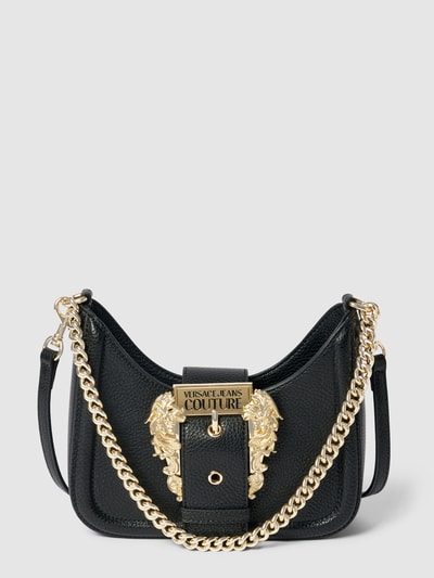 Versace Jeans Couture Torebka z ozdobną aplikacją model ‘SML POCHETTE’ Czarny 2