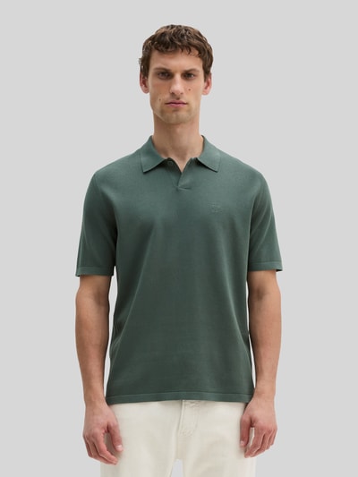 Marc O'Polo Regular Fit Poloshirt aus reiner Baumwolle Oliv 4