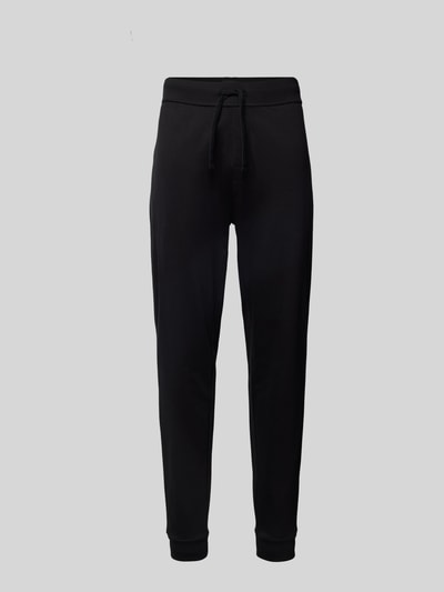 BOSS Slim Fit Sweatpants mit elastischem Bund Black 2