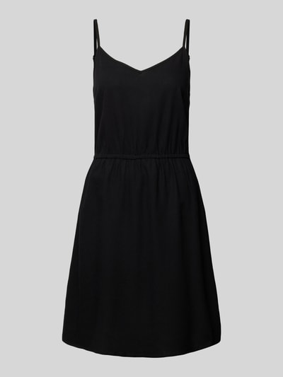 Vero Moda Knielanges Kleid mit Allover-Muster Modell 'MYMILO' Black 2