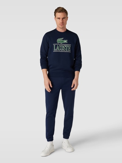 Lacoste Sweatpants met labeldetail Marineblauw - 1