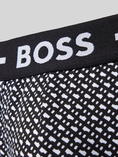 BOSS Slip met elastische band met label in een set van 3 stuks Zwart - 2