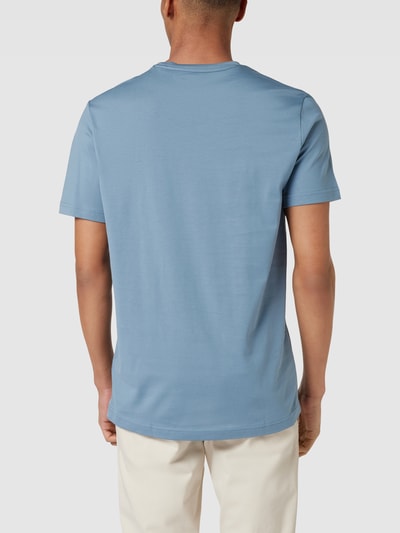 Christian Berg Men T-shirt met merkdetail Metallic turquoise - 5