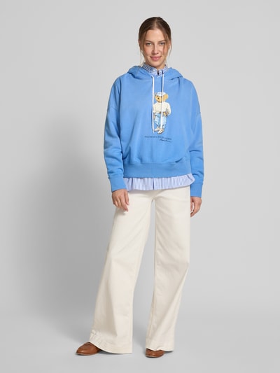 Polo Ralph Lauren Relaxed Fit Hoodie mit Polo Bear Print Royal 1