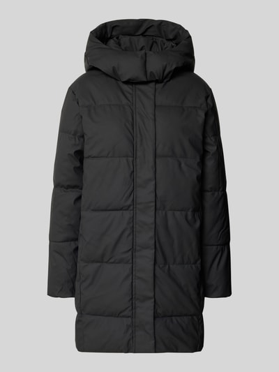 Vero Moda Płaszcz pikowany o kroju regular fit z kapturem model ‘GREATAKYLIE’ Czarny 2