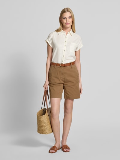 Marc O'Polo Slim Fit Shorts aus Twill  Camel 1