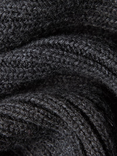 Marc O'Polo Mütze und Schal im Set aus reiner Baumwolle Anthrazit 2