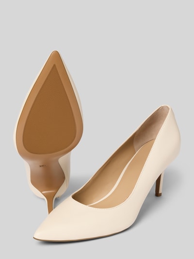 Lauren Ralph Lauren Pumps van leer met naaldhak, model 'LANETTE' Offwhite - 4