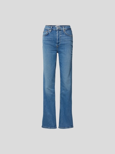 RE/DONE Bootcut Jeans mit Kontrastnähten Jeansblau 2