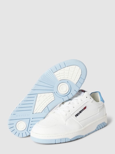 REVIEW Sneakers met labeldetails Wit - 5