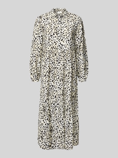 s.Oliver RED LABEL A-Linien-Kleid aus Viskose-Mix Offwhite 2