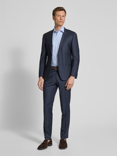 Christian Berg Men Regular Fit Business-Hemd mit Kentkragen Bleu 1