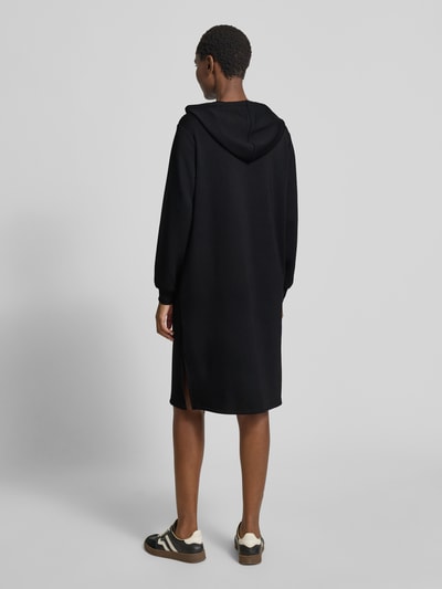 Soyaconcept Sweatkleid mit Känguru-Tasche Modell 'BANU' Black 5
