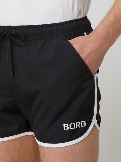 Björn Borg Badehose mit Logo-Print  Schwarz 3