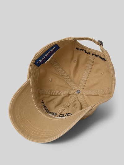 Polo Ralph Lauren Baseballpet met labelstitching Beige - 2