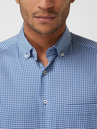 Eterna Koszula biznesowa o kroju regular fit z mieszanki lyocellu  Niebieski 3