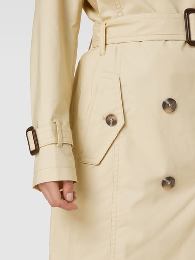 Esprit Trenchcoat mit Taillengürtel Beige 3