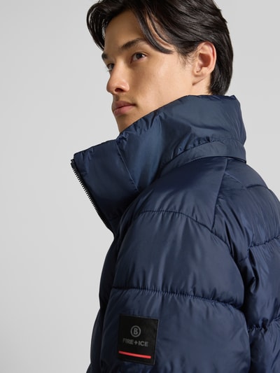 FIRE + ICE Gewatteerd jack met ritszakken, model 'LUKA2' Marineblauw - 3