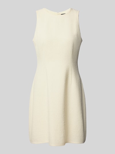 Marc Cain Minikleid mit Rundhalsausschnitt Offwhite 2