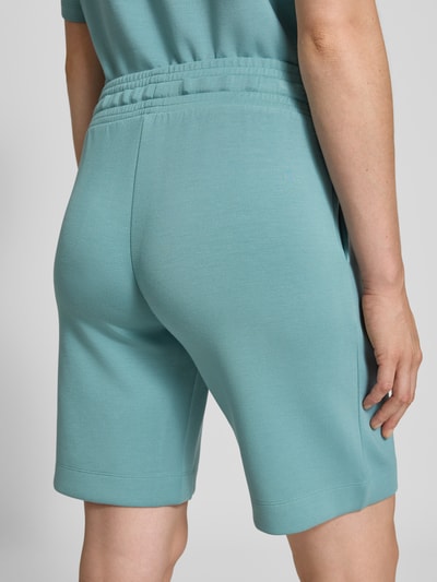 Christian Berg Woman Sweatshorts met elastische band Aquablauw - 3