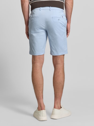 Tommy Hilfiger Regular Fit Bermudas aus Baumwoll-Mix Hellblau 5