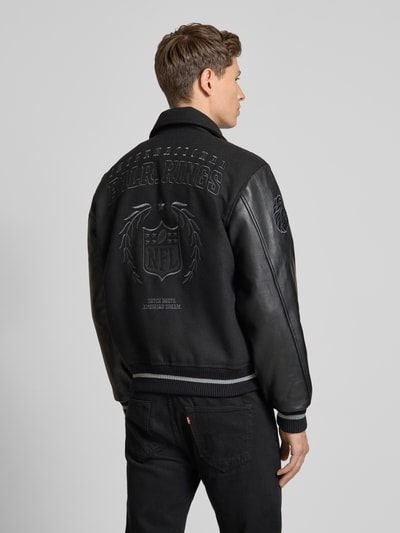 Balr. Jacke mit Logo- und Statement-Stitching Modell 'NFL x BALR.' Black 5