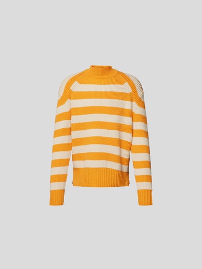 Jacquemus Pullover mit Streifenmuster Orange 2