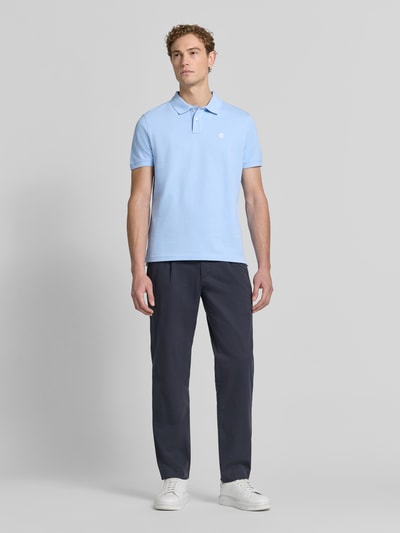 MCNEAL Regular Fit Poloshirt mit Label-Stitching Sky 1