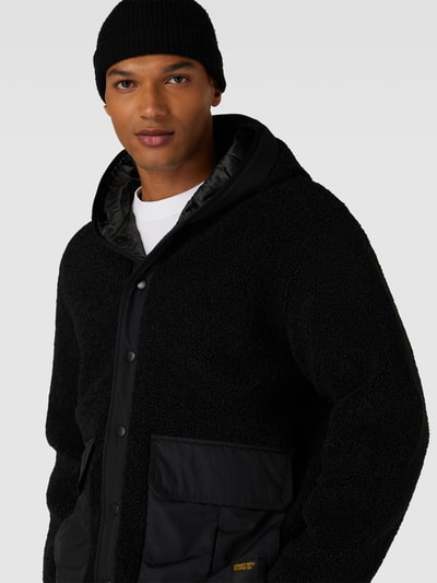 Carhartt WIP Jacke aus Teddyfell Black 3