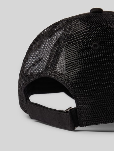BOSS Basecap mit Mesh-Einsatz Modell 'ZED-TRUCKER-M' Black 3