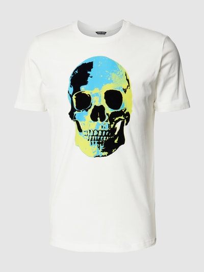 Antony Morato T-shirt z nadrukowanym motywem Złamany biały 2