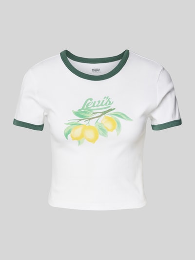 Levi's® T-shirt met ronde hals Wit - 2