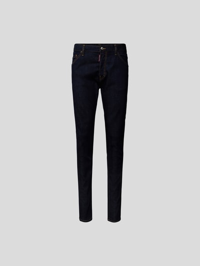 Dsquared2 Skinny Fit Jeans im 5-Pocket-Design Dunkelblau 2