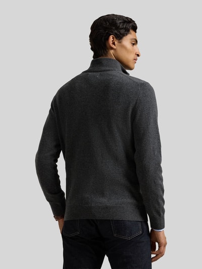 Polo Ralph Lauren Regular Fit Troyer aus reiner Wolle Anthrazit 5