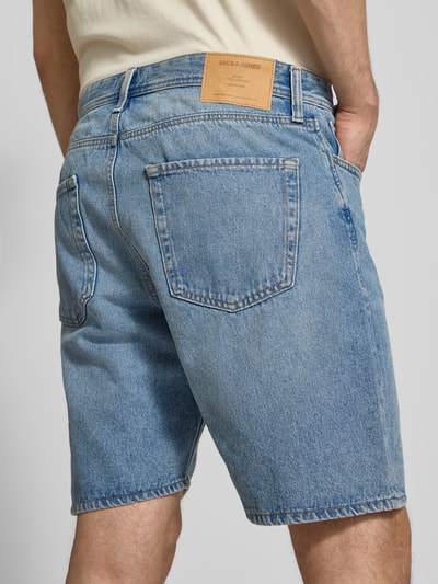 JACK & JONES loose fit korte jeans met steekzakken model 'TONY' Lichtblauw - 3