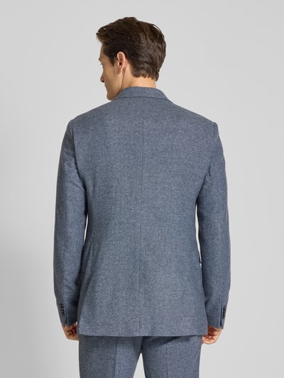 Tiger Of Sweden Sakko aus Lammshearling mit Reverskragen Modell 'Justin' Bleu 5