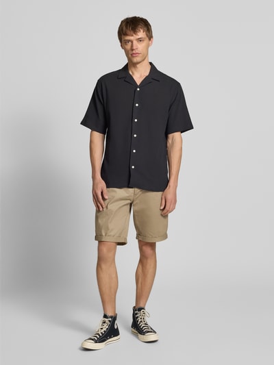 Redefined Rebel Regular Fit Chino-Shorts mit Gürtel Modell 'MIKE' Beige 1