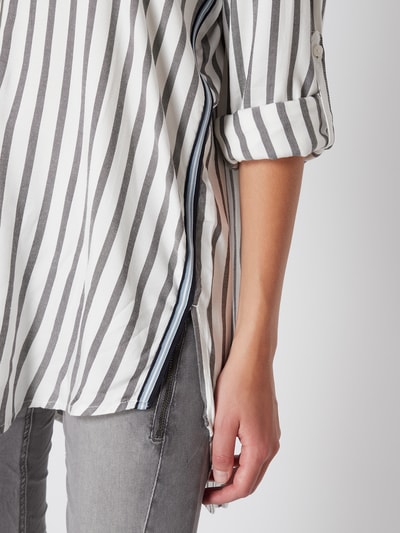 Tom Tailor Lange blouse met verstelbare mouwlengte  Offwhite - 3
