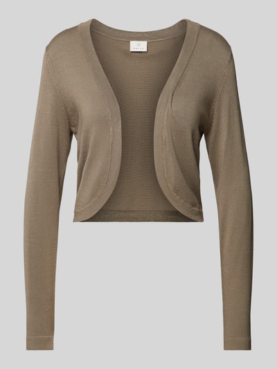 Kaffe Bolero mit offener Vorderseite Modell 'ASTRID' Beige 2