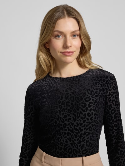 Christian Berg Woman Selection Longsleeve mit Rundhalsausschnitt Black 3