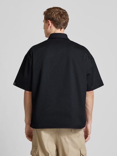 REVIEW Regular Fit Freizeithemd mit 1/2-Arm Black 5