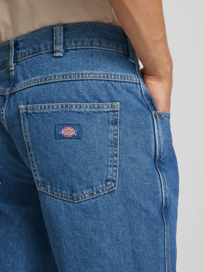 Dickies Jeansy o kroju regular fit z 5 kieszeniami model ‘HOUSTON’ Jeansowy niebieski 3