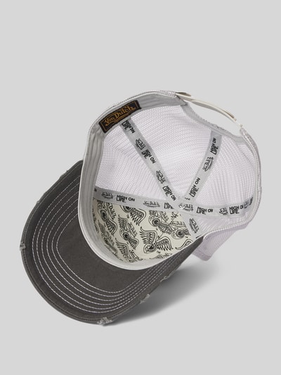 Von Dutch Trucker Cap im Destroyed-Look Modell 'BALLARAT' Mittelgrau 2