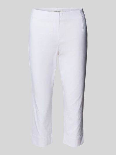 STEHMANN Caprihose aus Viskose-Mix Modell 'INA' Weiss 2