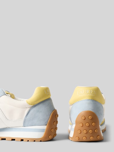 Lauren Ralph Lauren Sneaker aus echtem Leder Modell 'DANI' Hellblau 2