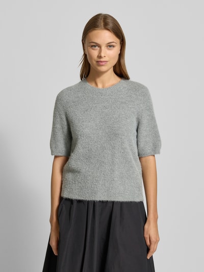 OPUS PANTS Gebreide trui met wol-alpaca-aandeel model 'Pumba' Middengrijs - 4