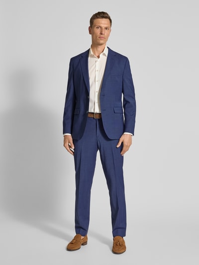 BOSS Slim Fit 2-Knopf-Sakko mit Pattentaschen Modell 'Jasper' Marine 1