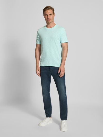 MCNEAL T-shirt o kroju regular fit z okrągłym dekoltem Jasnoturkusowy 1